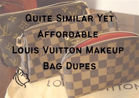 Louis Vuitton makeup dupes